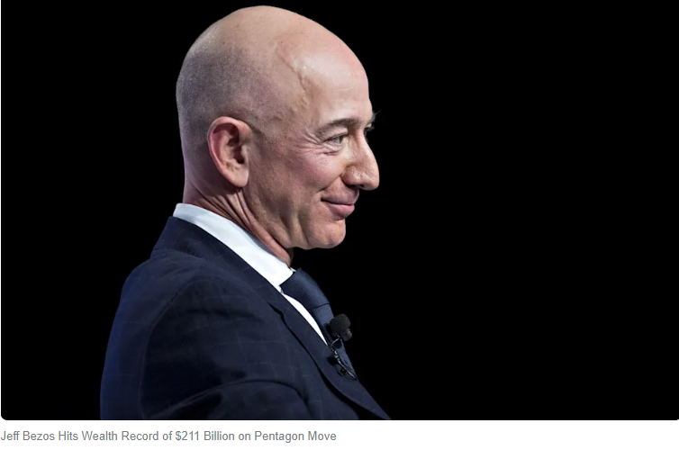 Jeff Bezos, Worlds richest man